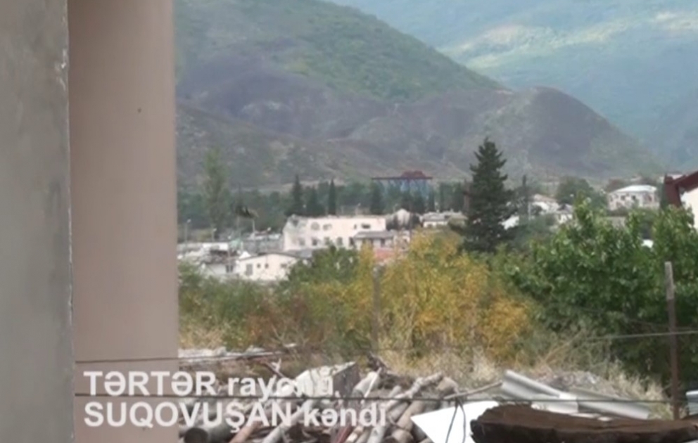 İşğaldan azad olunan Suqovuşan kəndindən yeni videogörüntüləri