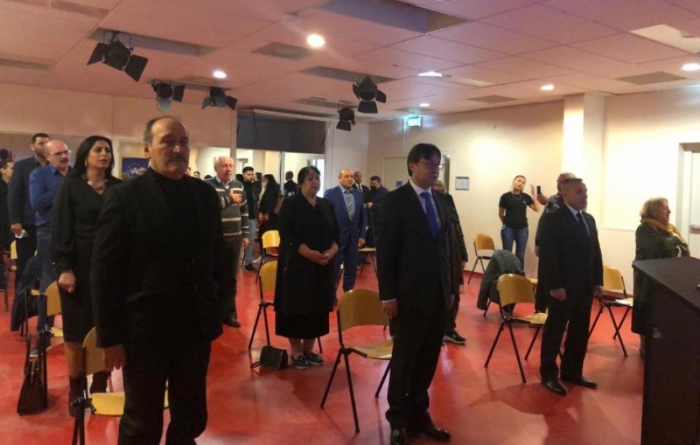 Rotterdamdakı soydaşlarımız Ordumuza mənəvi dəstək tədbiri keçiriblər