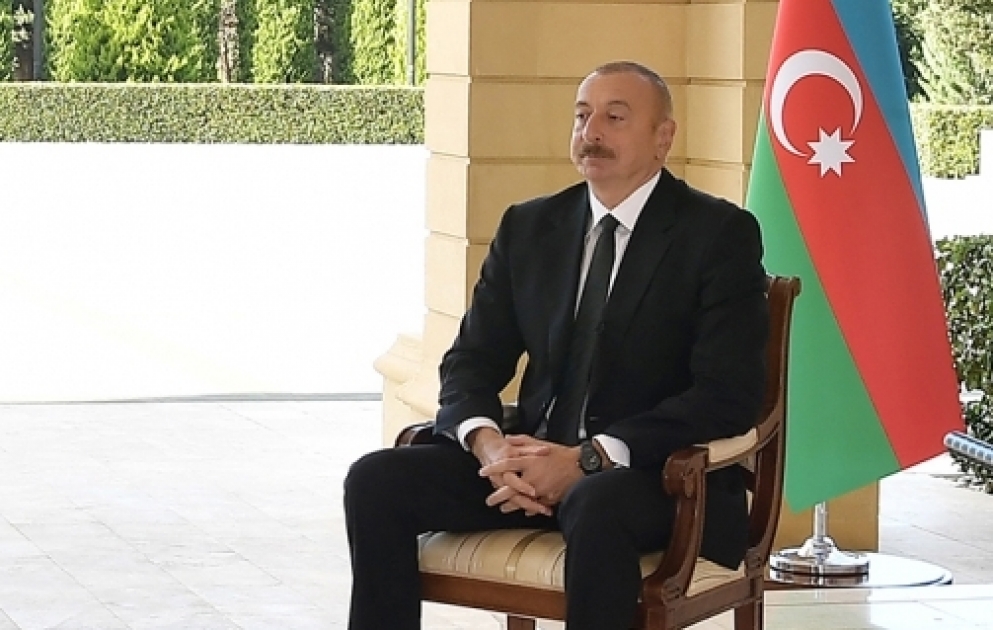 Azərbaycan Prezidenti: Dünən itirilmiş qurbanlarımızın qisasını biz döyüş meydanında aldıq