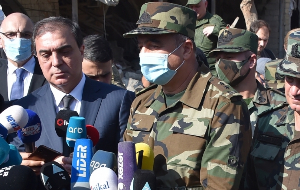Gəncənin raket atəşinə tutulması nəticəsində dəymiş ziyanın qiymətləndirilməsi məqsədilə FHN-in xüsusi komissiyası fəaliyyət göstərir