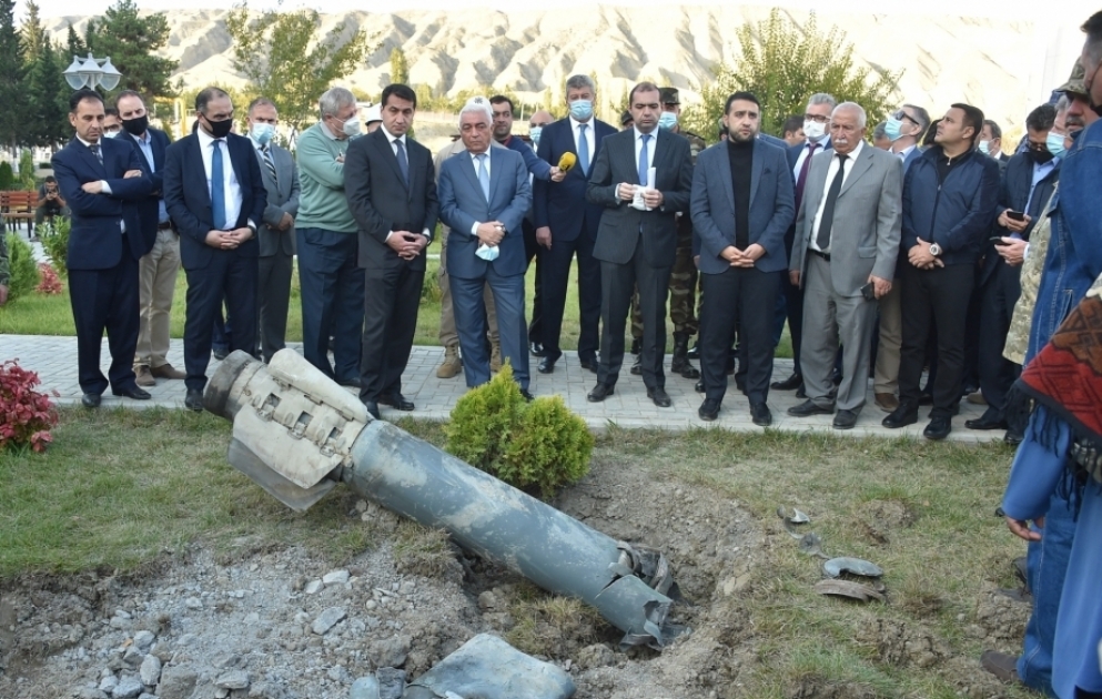 Armenia targets energy infrastructure-heads of diplomatic corps in Mingachevir