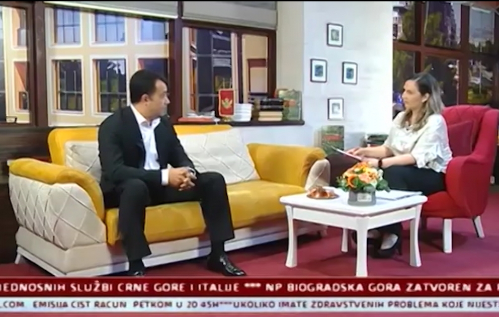 Azərbaycan-Monteneqro Mədəni-İqtisadi Mərkəzinin direktoru “Tv7” kanalında Ermənistanın mülki əhalini hədəfə almasından danışıb