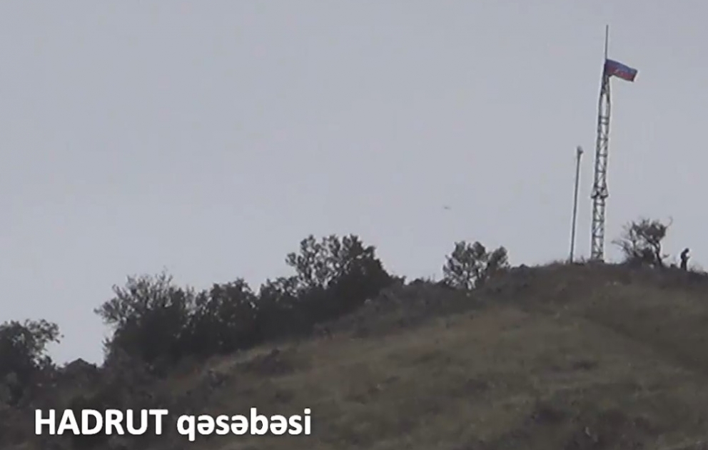 İşğaldan azad olunan Hadrut qəsəbəsi