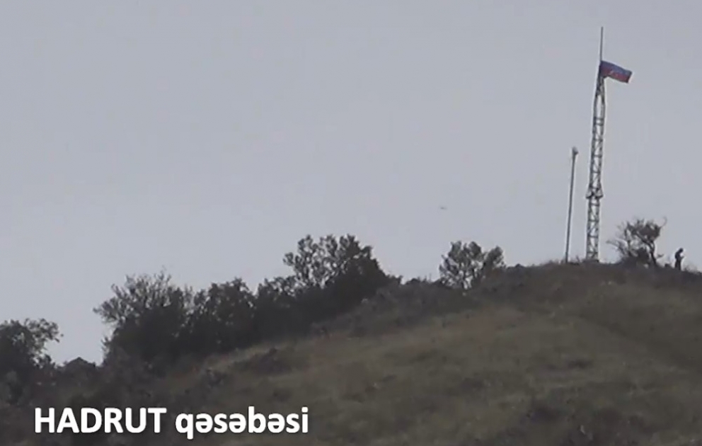 Le ministère azerbaïdjanais de la Défense diffuse une vidéo du bourg de Hadrout, libéré de l’occupation