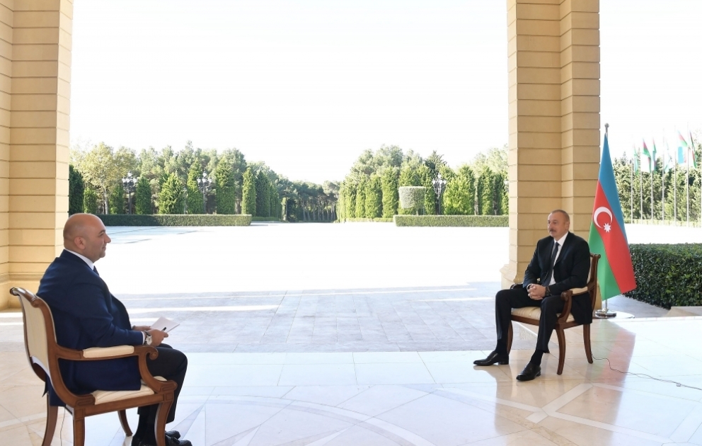 Prezident İlham Əliyev Türkiyənin “Haber Türk” televiziya kanalına müsahibə verib