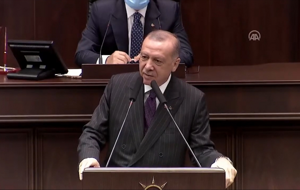 Prezident Rəcəb Tayyib Ərdoğan: Azərbaycan işğal altındakı torpaqlarını azad etmək üçün mübarizə aparır