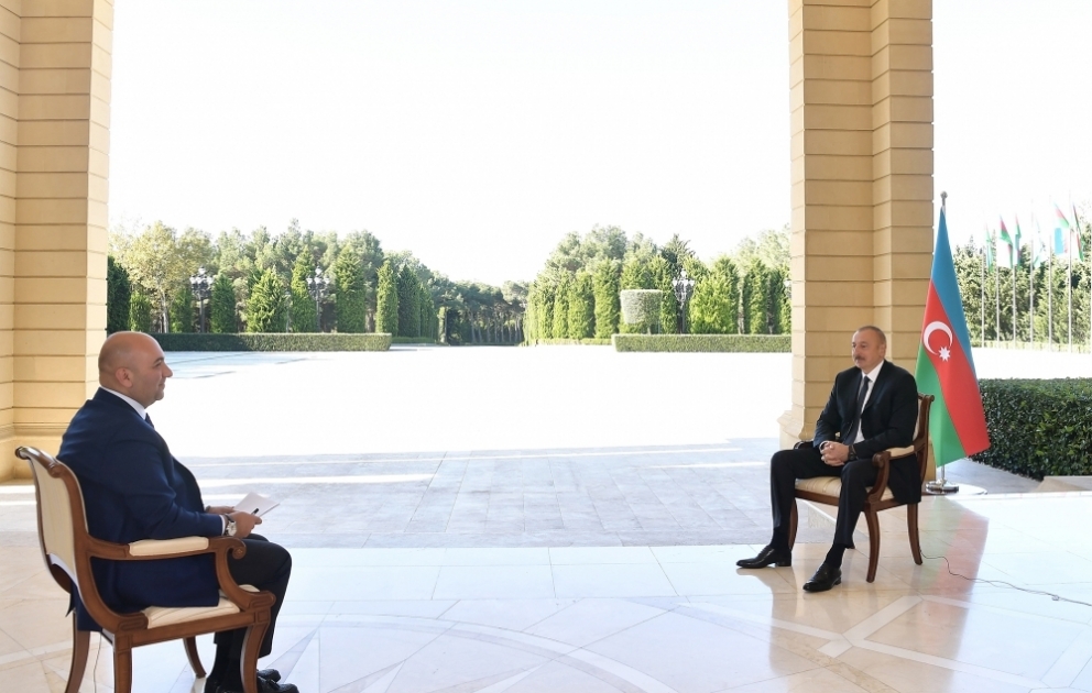 Prezident İlham Əliyev: Türkiyənin savaşda iştirakı, hansısa xarici güclərin buraya gətirilməsi tamamilə yalandır