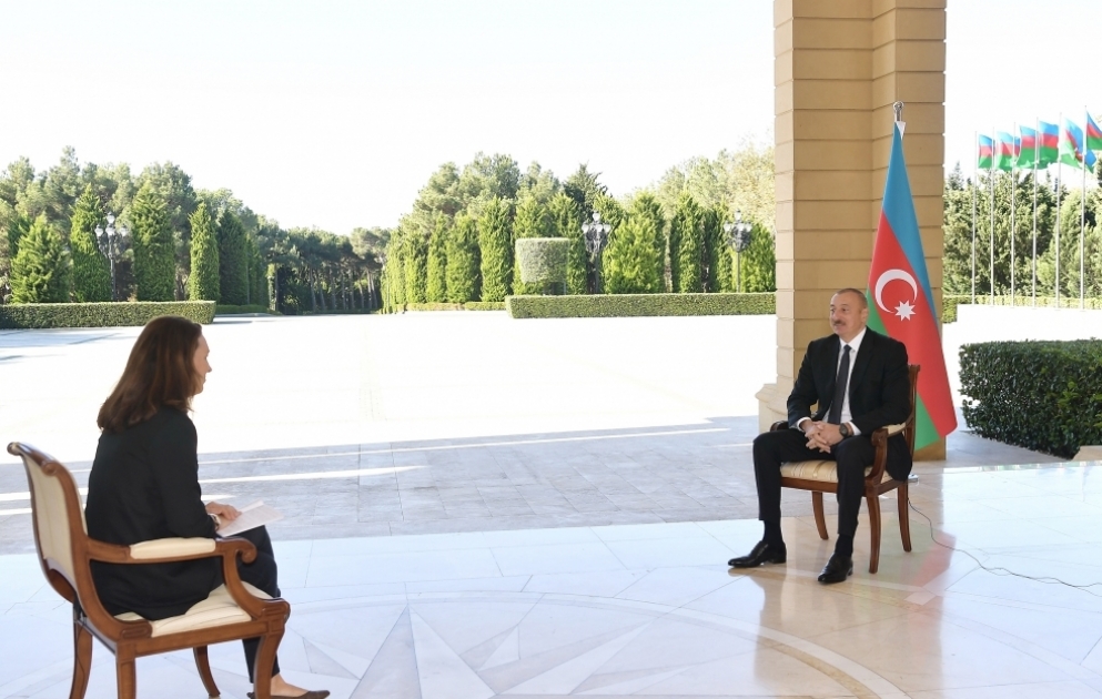 Prezident: Azərbaycan münaqişənin siyasi həll yolunun tapılması səylərinə sadiqdir