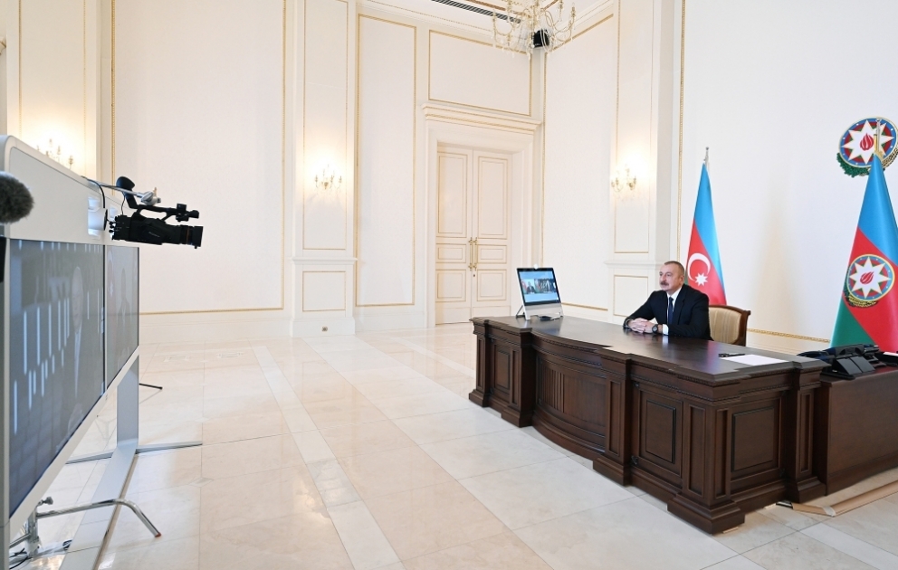 Präsident Ilham Aliyev gibt Russischer Agentur für internationale Informationen “RIA Novosti“ Interview