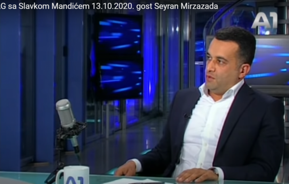 Monteneqro telekanalının izləyicilərinə Azərbaycanın əks-hücum əməliyyatları barədə məlumat verilib