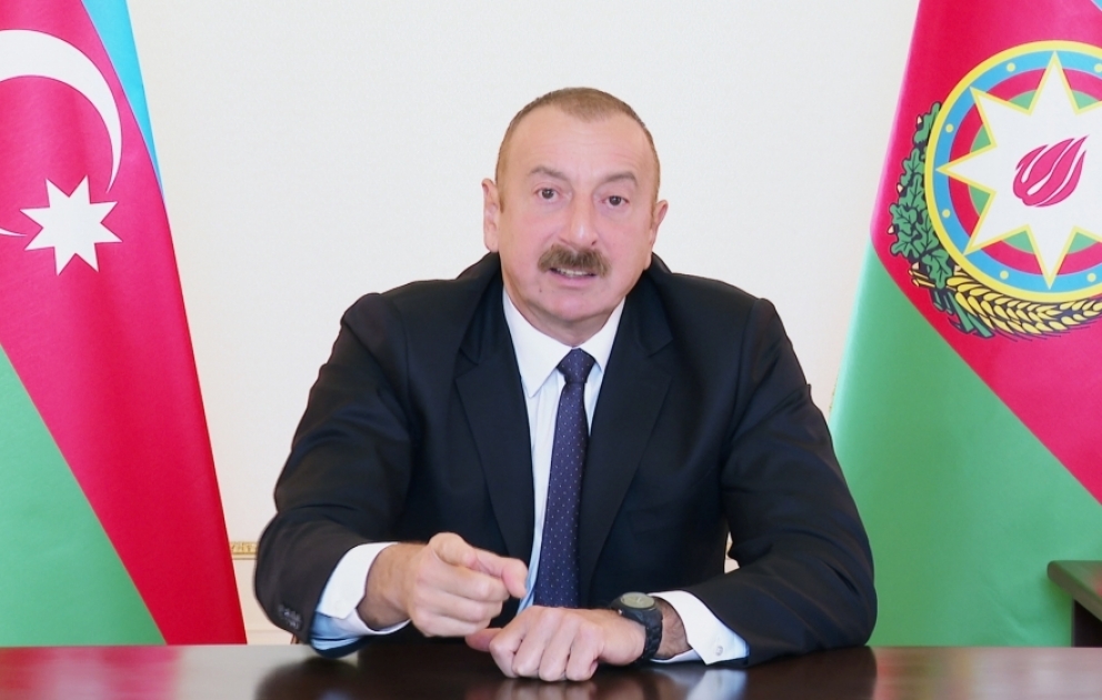 Prezident İlham Əliyev: Bu qədər silah, bu qədər texnika kasıb Ermənistanda haradandır?