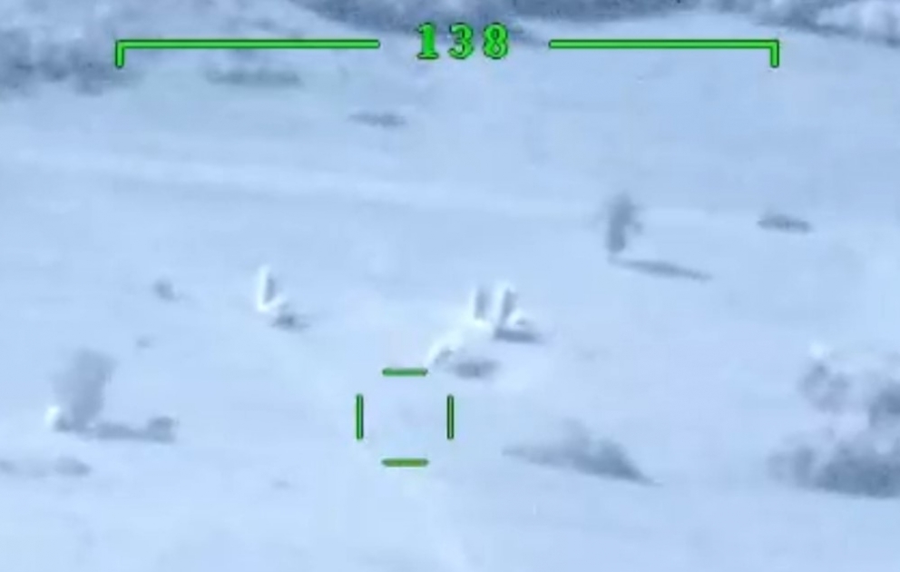 Destruction of the enemy S-300 anti-aircraft missile system