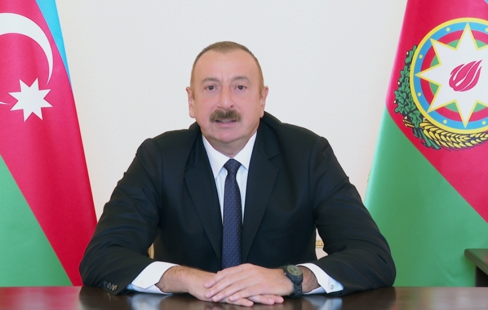 President Ilham Aliyev addressed the nation