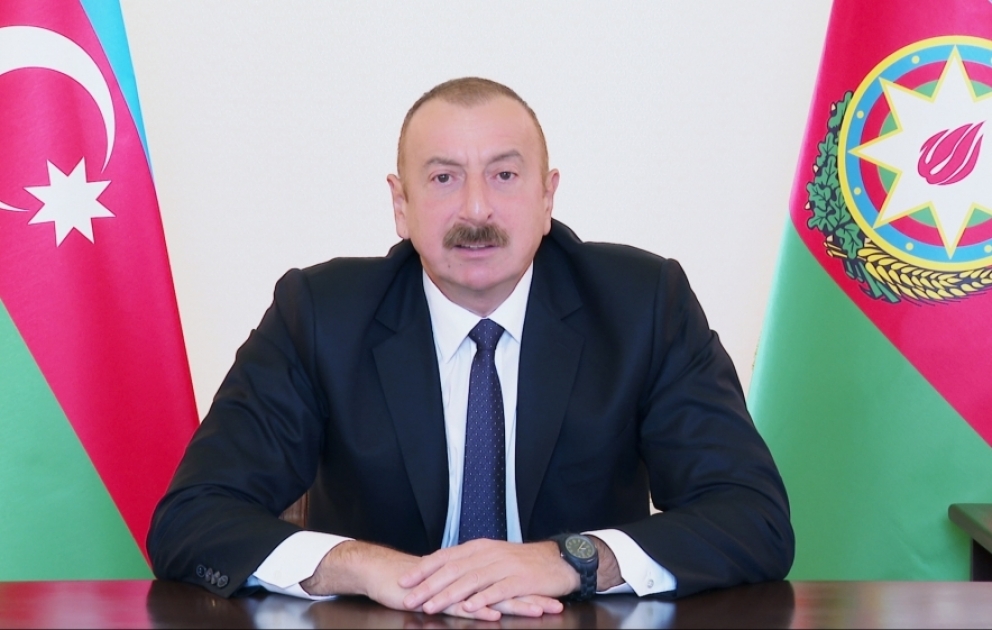 Prezident İlham Əliyev: Əminəm ki, erməni xalqı da öz cinayətkar xunta rejimi başçılarını məsuliyyətə cəlb edəcək
