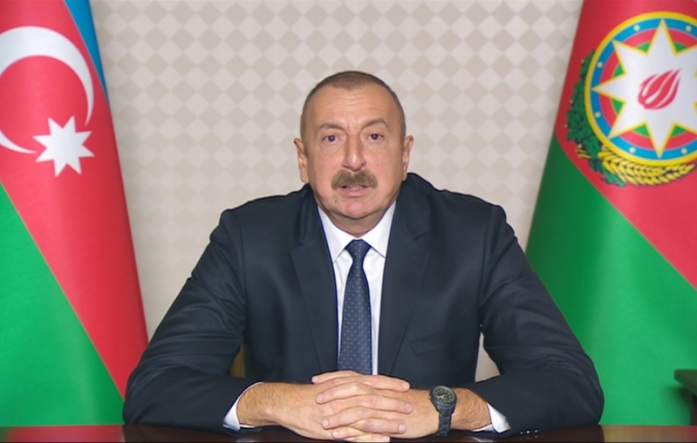 Azərbaycan Prezidenti İlham Əliyev xalqa müraciət edib