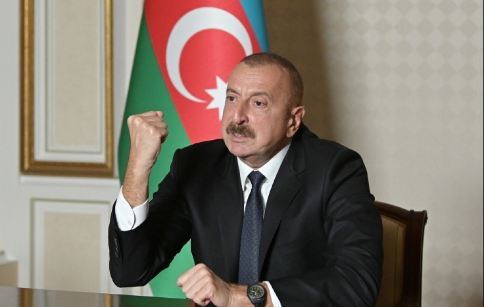 Prezident İlham Əliyev: Düşmənin başını yaran yumruğumuz bizim birliyimiz, məqsədyönlü fəaliyyətdir