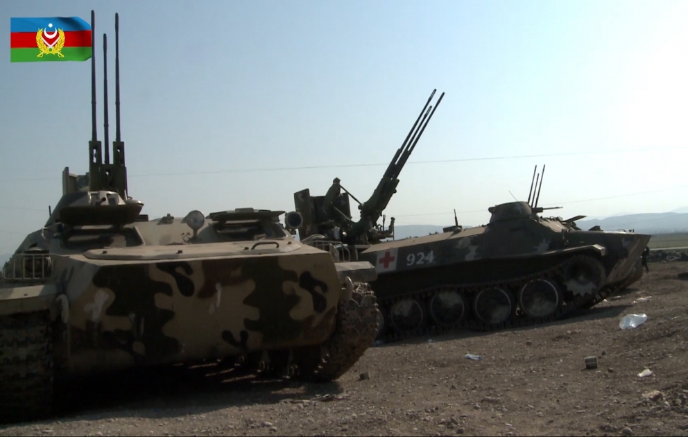 Video footage of another seized military equipment of the enemy