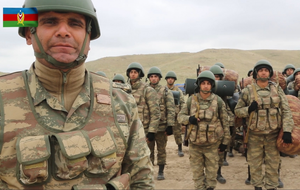 Azərbaycan ordusu daim yüksək döyüş ruhundadır