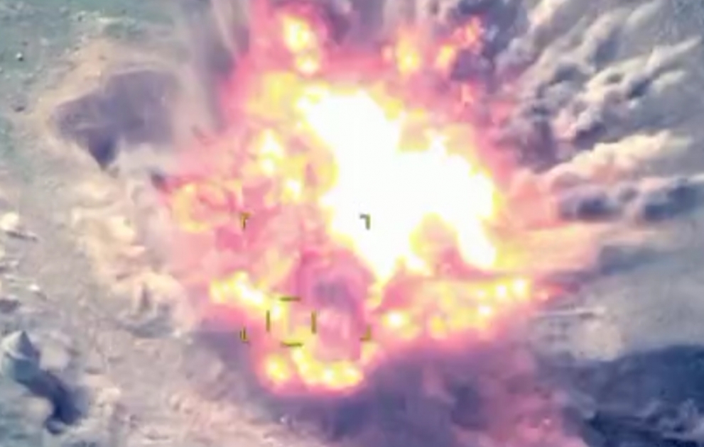 Azerbaijani Army destroys enemy's manpower, military equipment
