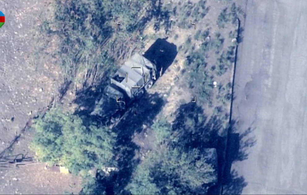 Enemy's military personnel, armored vehicles getting ready for redeployment destroyed