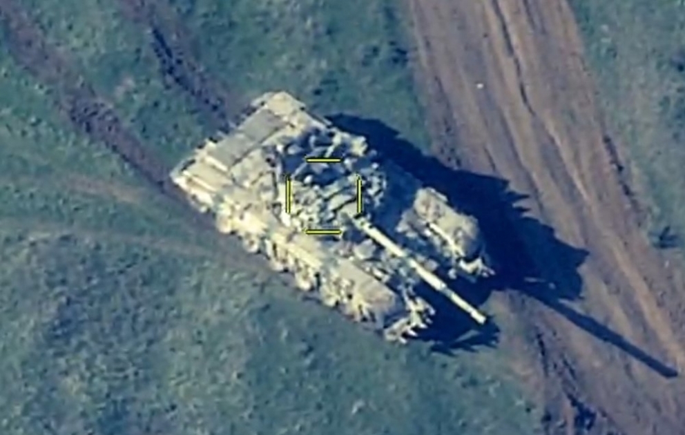 The enemy's combat equipment was destroyed