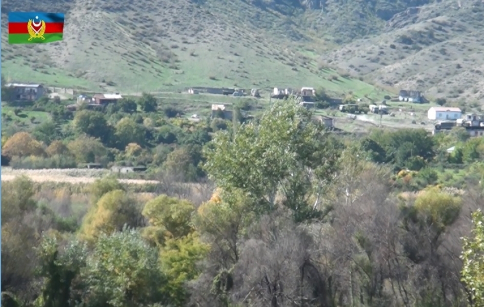 Le ministère azerbaïdjanais de la Défense a diffusé une vidéo des villages libérés de la région de Goubadly