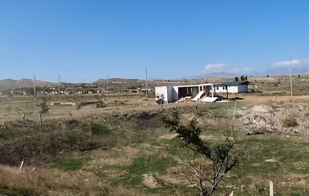 Le ministère de la Défense a diffusé une vidéo des villages libérés des régions de Djabraïl et Zenguilan