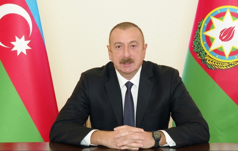 Aserbaidschans Präsident Ilham Aliyev appellierte an aserbaidschanische Bevölkerung