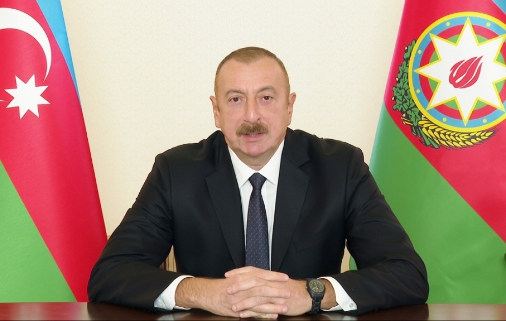 Le président azerbaïdjanais Ilham Aliyev s’est adressé à la nation