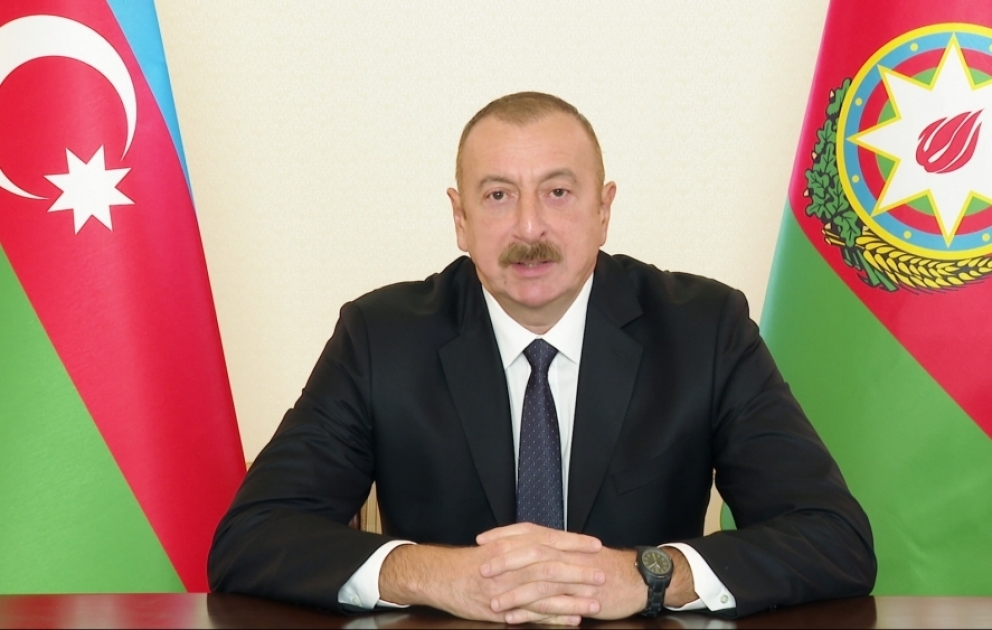 Президент Азербайджана Ильхам Алиев обратился к народу
