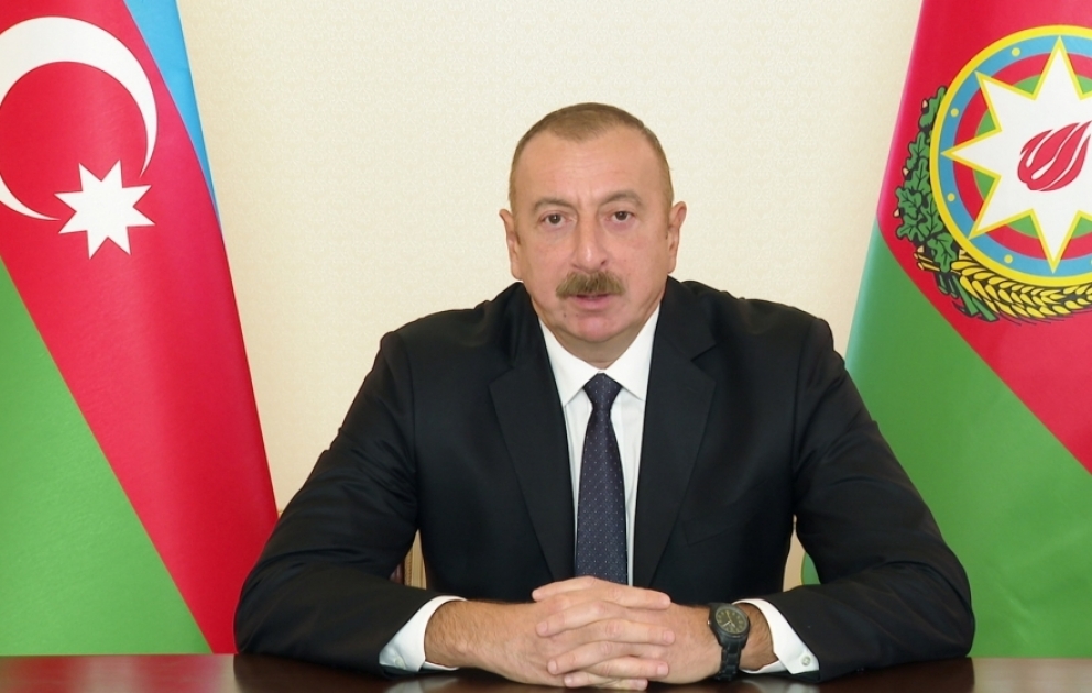 Prezident İlham Əliyev: Düşmən bizim qabağımızdan qaçır və qaçacaq, çünki biz haqlıyıq, biz güclüyük