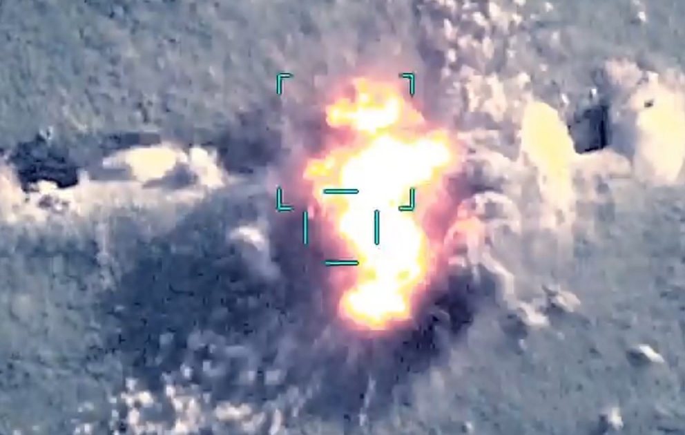 The enemy's personnel who subjected to fire our civilian infrastructure and the peaceful population was destroyed by an accurate fire of the Azerbaijan Army Units