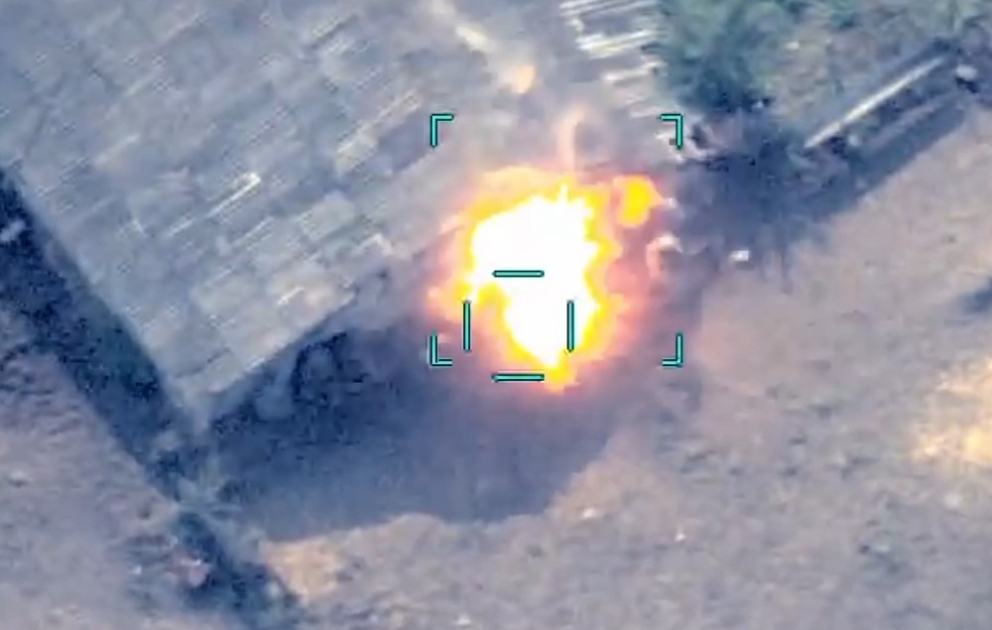 The enemy forces who could not resist the accurate fire strikes of our units and fled from the battlefield were destroyed