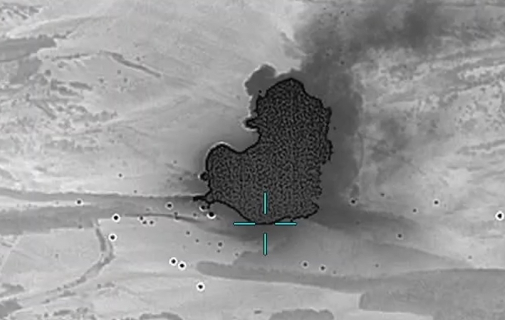 Un dépôt de munitions de missiles et d'artillerie de l'armée arménienne a été détruit