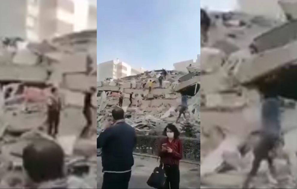 Türkiyədə güclü zəlzələ olub