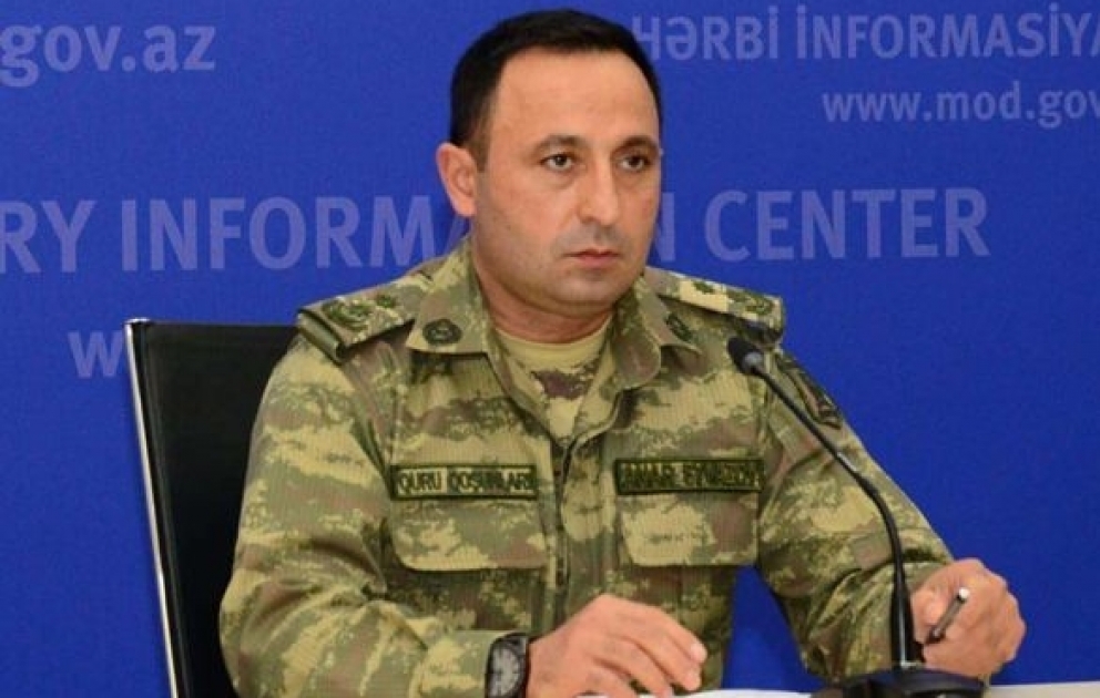 Anar Eyvazov: Azərbaycan Ordusunda heç bir qadağan olunmuş silahdan istifadə edilmir