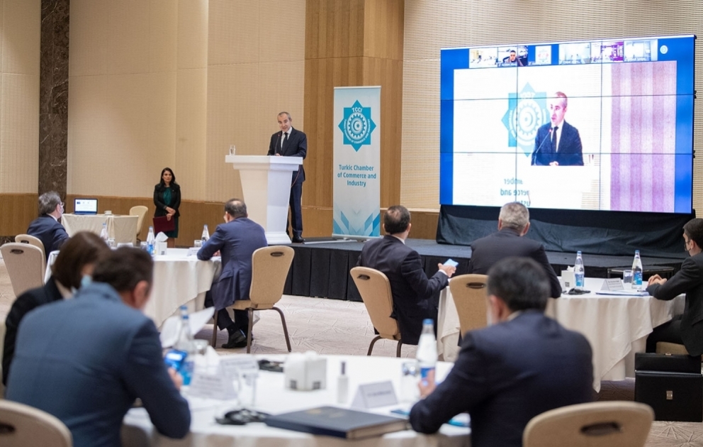 Türkdilli Dövlətlərin Ticarət və Sənaye Palatası Bakıda növbədənkənar iclas keçirib