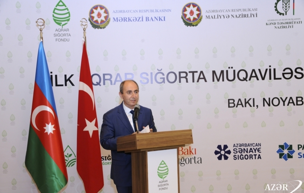 Azərbaycanda dövlət dəstəyi ilə aqrar sığorta mexanizminin tətbiqinə start verilib