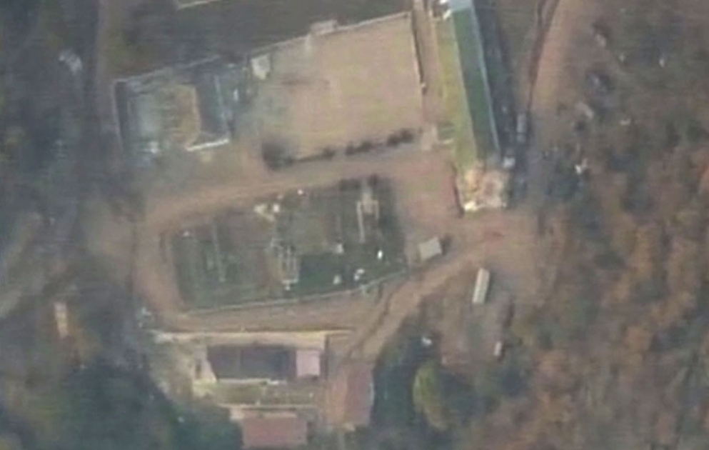 Militärische Infrastruktur des Feindes im Dorf Tonashen zerstört