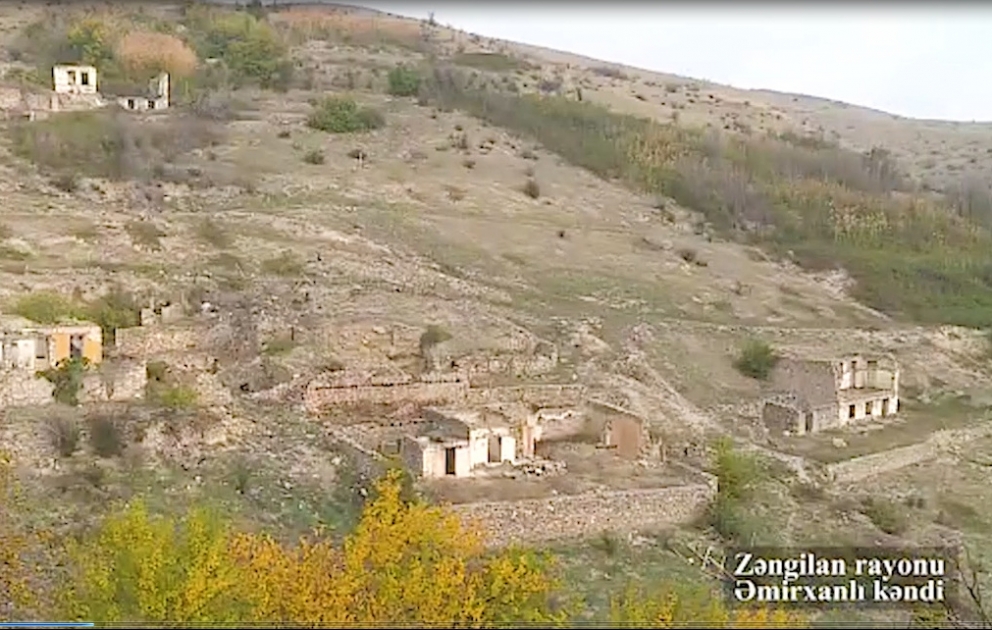 Ermənilərin viran qoyduğu şəhər və kəndlərimiz: Zəngilan rayonu, Əmirxanlı kəndi