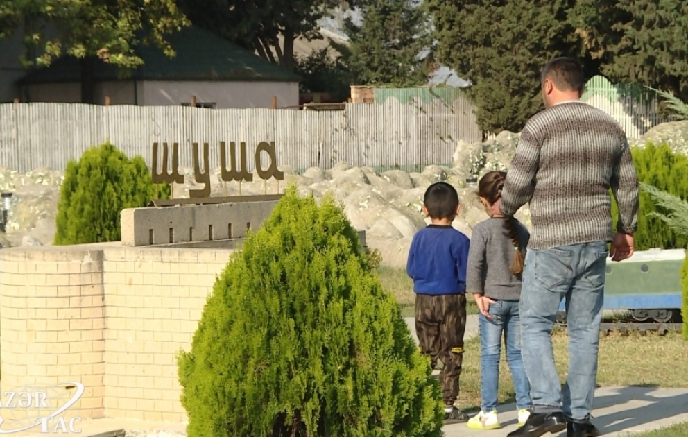 “Miniatür Azərbaycan parkı”nda Şuşa, Xankəndi və Ağdamdakı abidələrin maketləri quraşdırılıb