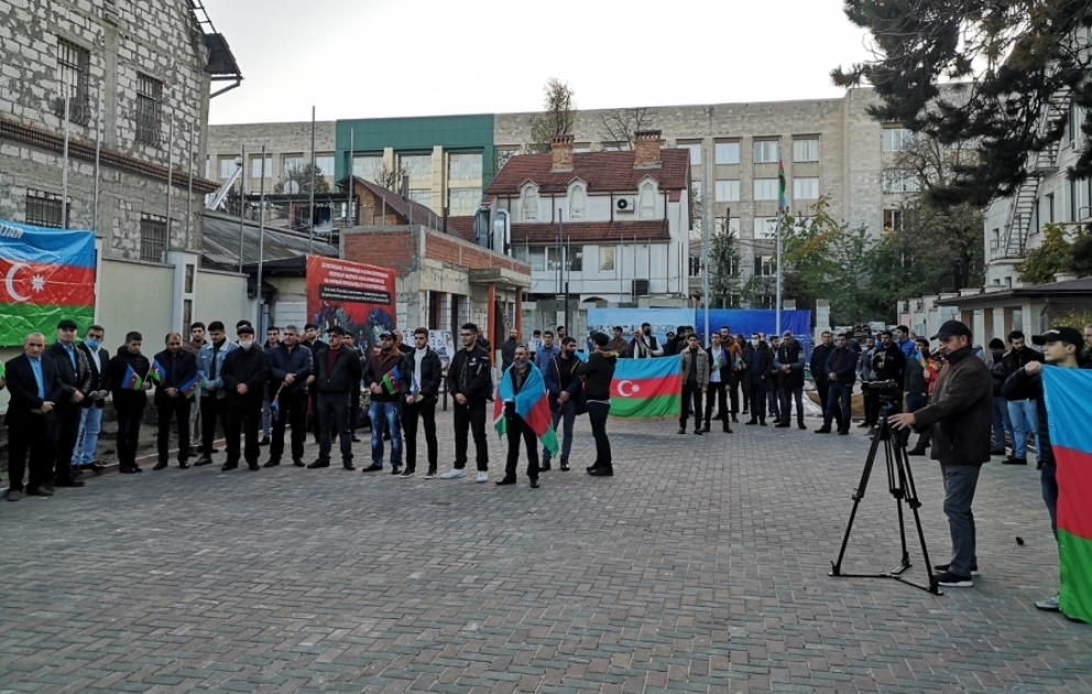 Həmvətənlərimiz Şuşanın azad olunmasını Moldovada təntənəli şəkildə qeyd ediblər