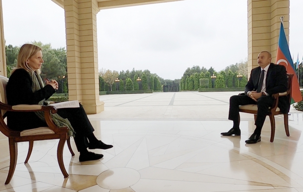 Le président Ilham Aliyev a accordé un entretien à BBC News