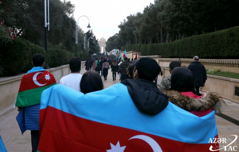 Şəhidlər xiyabanı, 10 noyabr 2020-ci il