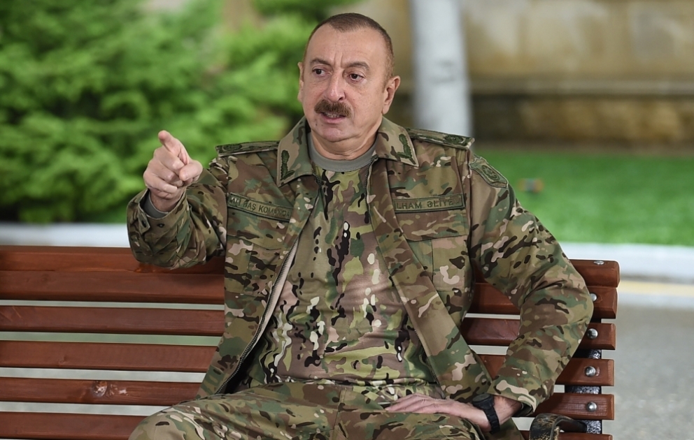 Prezident İlham Əliyev: Yaralanmış hərbçilərimizi normal həyata qaytarmaq üçün bütün lazımi tədbirlər görüləcək