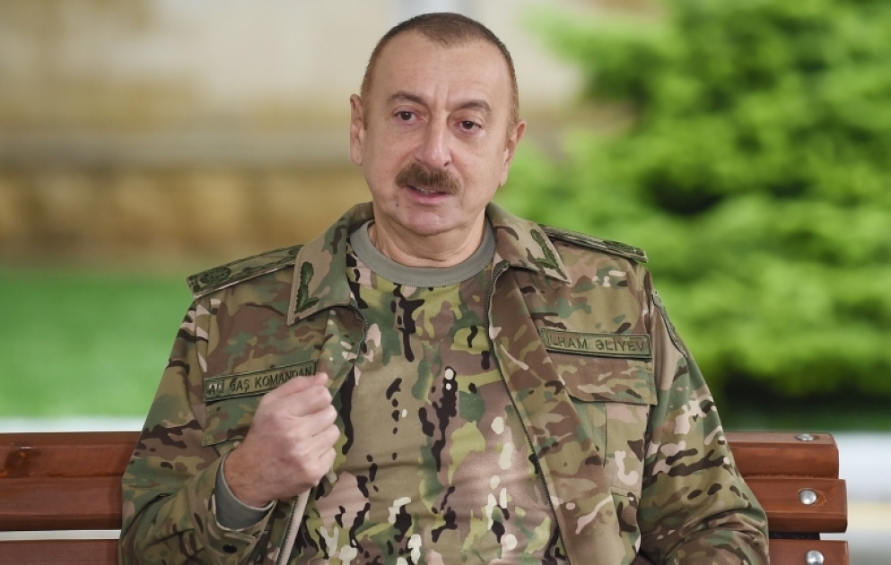 Le président Ilham Aliyev : La deuxième guerre du Karabagh restera dans l'histoire comme une glorieuse victoire de l'Azerbaïdjan