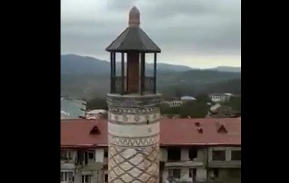 İyirmi səkkiz ildən sonra Şuşada ilk azan oxunub