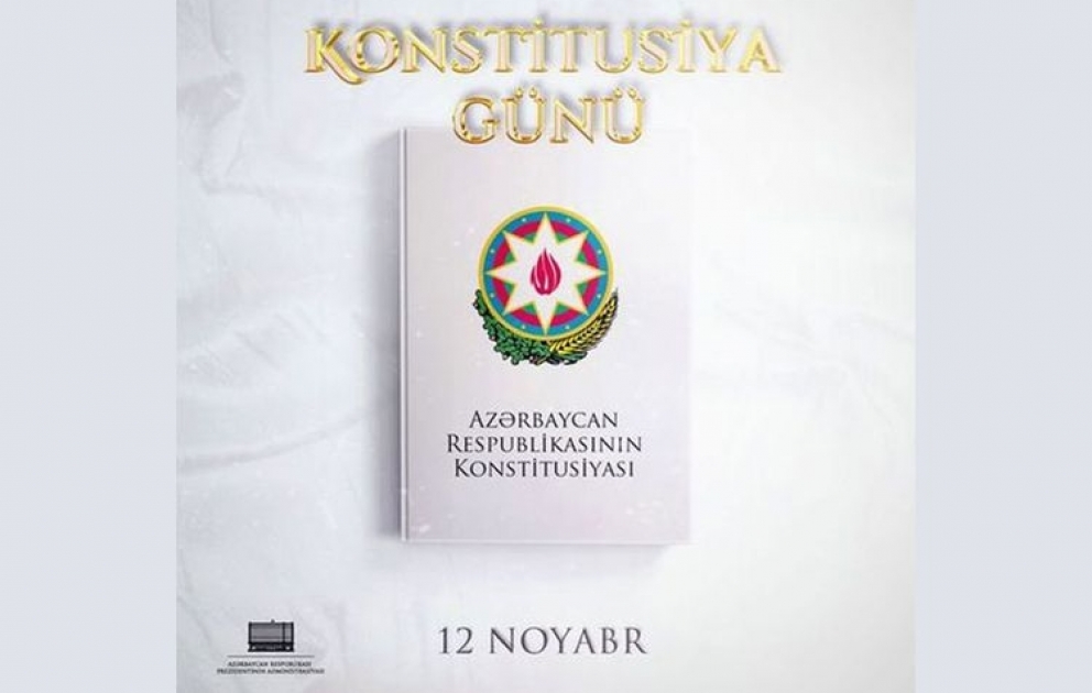 Bu gün Azərbaycan Respublikası Konstitusiyasının 25 illiyidir