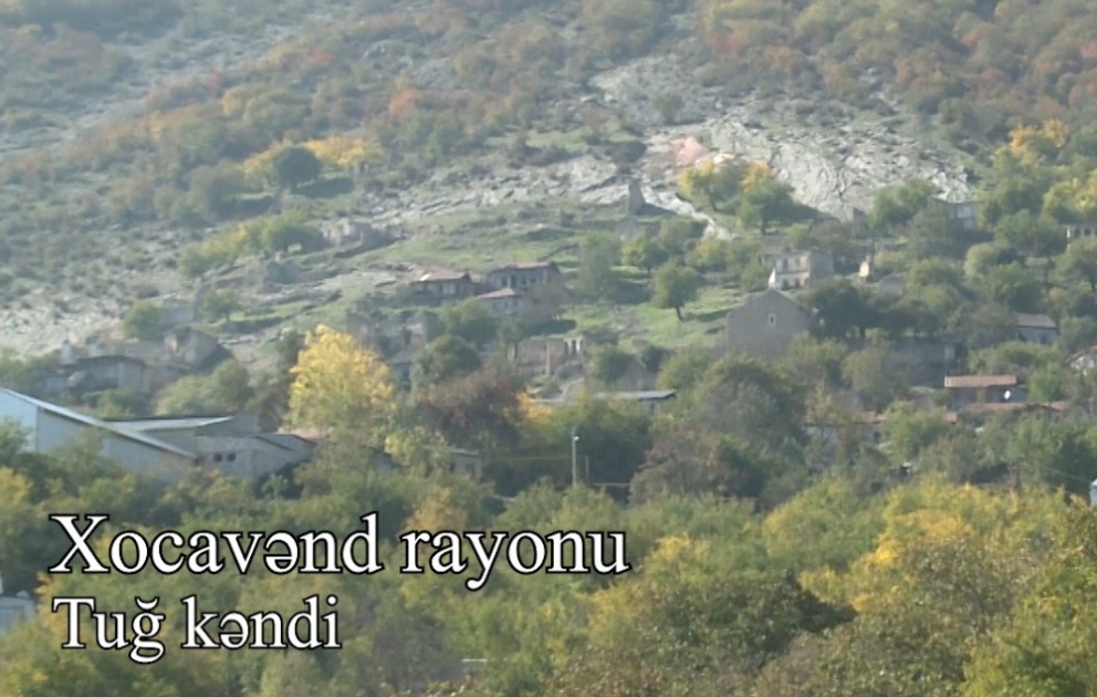 Xocavənd rayonunun işğaldan azad olunan Tuğ kəndi