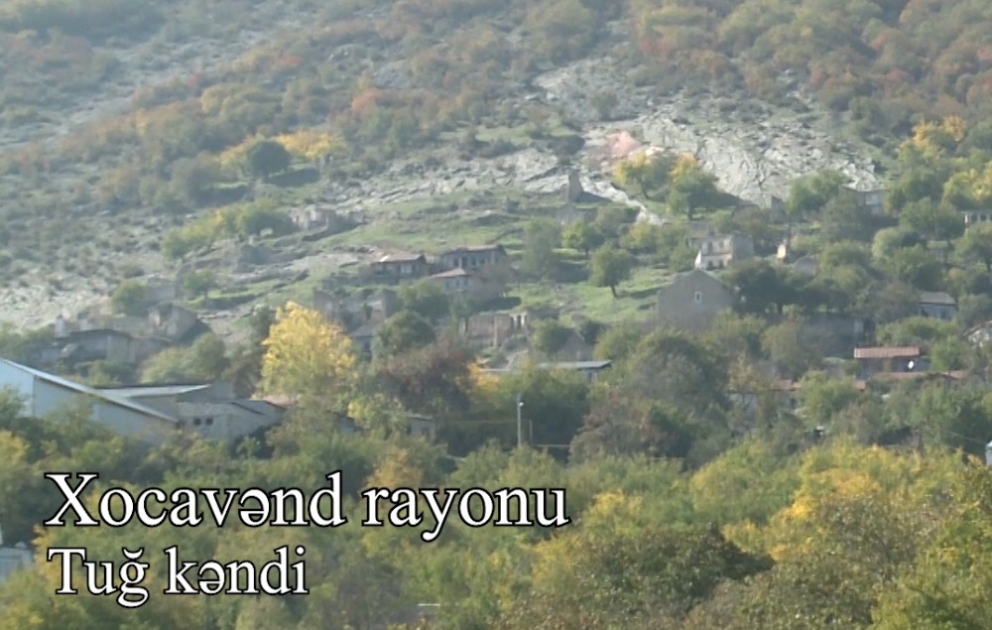 Vidéo du village de Tough de la région de Khodjavend, libéré de l'occupation arménienne